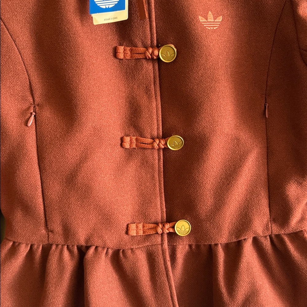 Adidas Originals New Year FW25 New Chinese Style Waist-Defining Sport Striped XS - Picture 12 of 12